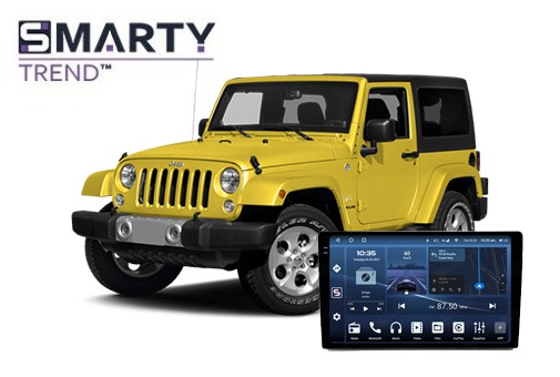 Jeep Wrangler/Unlimited JK FL (2010-2017) установлена магнитола на Андроиде 