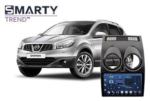 Nissan Qashqai J10 (2006-2013) установлена магнитола на Андроиде 