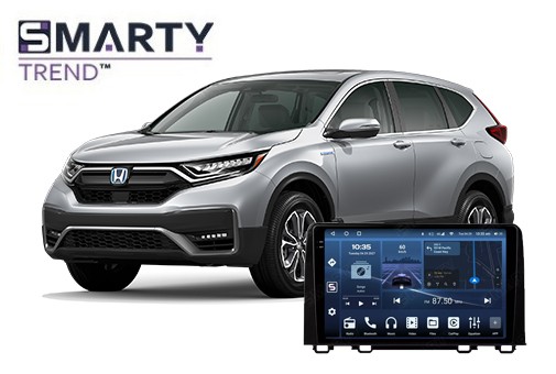 Honda CR-V 5 поколения (2017-2022) установлена магнитола на Андроиде 