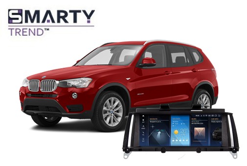 BMW X3 F25 / X4 F26 (2010-2018) installiertes Android-Hauptgerät