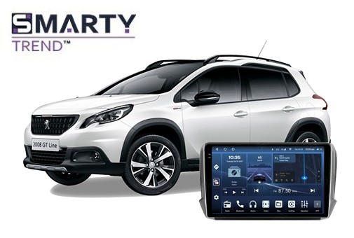 Установка Android магнитолы в Peugeot 2008 (2013-2019)