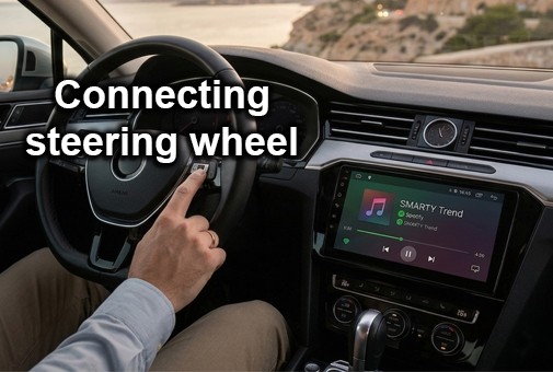 Stuurwielbediening aansluiten en configureren op een SMARTY Trend Android-unit (UIS7862S & UIS7870SC)