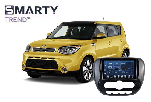 KIA Soul 2 (2014-2019) installed Android head unit  