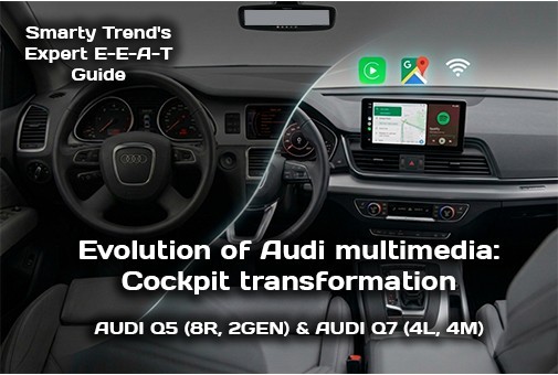 Modernizacja multimediów w Audi Q5 (8R, 2. generacji) i Q7 (4L, 4M): Analiza eksperckich niuansów od MOST do AUX