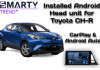 Guía de Instalación de Pantalla Android 15 para Toyota C-HR (2016-2023): SMARTY Trend 2K QLED con CarPlay e Integració