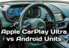 Apple CarPlay Ultra e autorrádios Android: por que não é possível instalar a posteriori e o que realmente está disponí