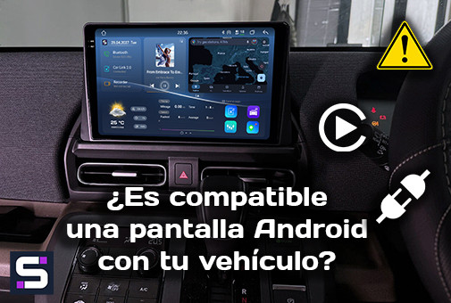 ¿Es compatible una pantalla Android con tu coche? Guía completa de tamaño DIN, marco adaptador y CANBUS (2026)