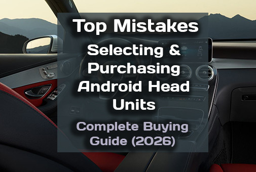Top Mistakes When Choosing and Buying an Android Car Stereo: Complete Buying Guide (2026)