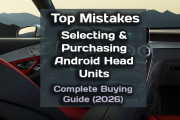 Top Mistakes When Choosing and Buying an Android Car Stereo: Complete Buying Guide (2026)