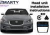 Instalação de central multimídia Android no Jaguar XJ (X351) 2010–2020: Guia passo a passo