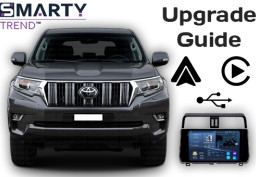 Toyota Prado 150 (2017-2023) Android Autoradio Einbauanleitung