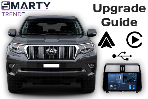 Установка Android-магнитолы в Toyota Prado 150 (2017-2023)