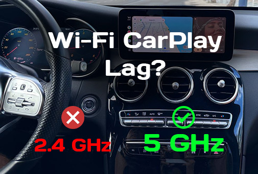 Lags de CarPlay y Android Auto por Wi-Fi: causas y soluciones